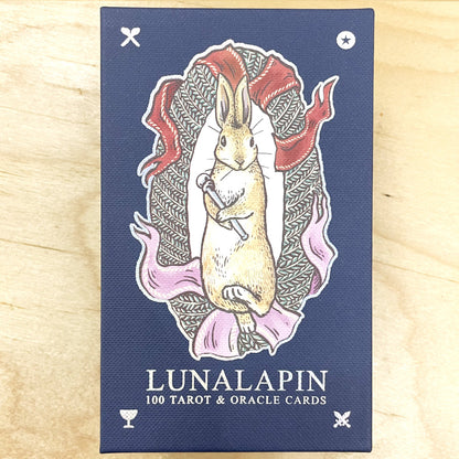 Lunalapin Rabbit Tarot Sliver Edge 100 Tarot & Oracle