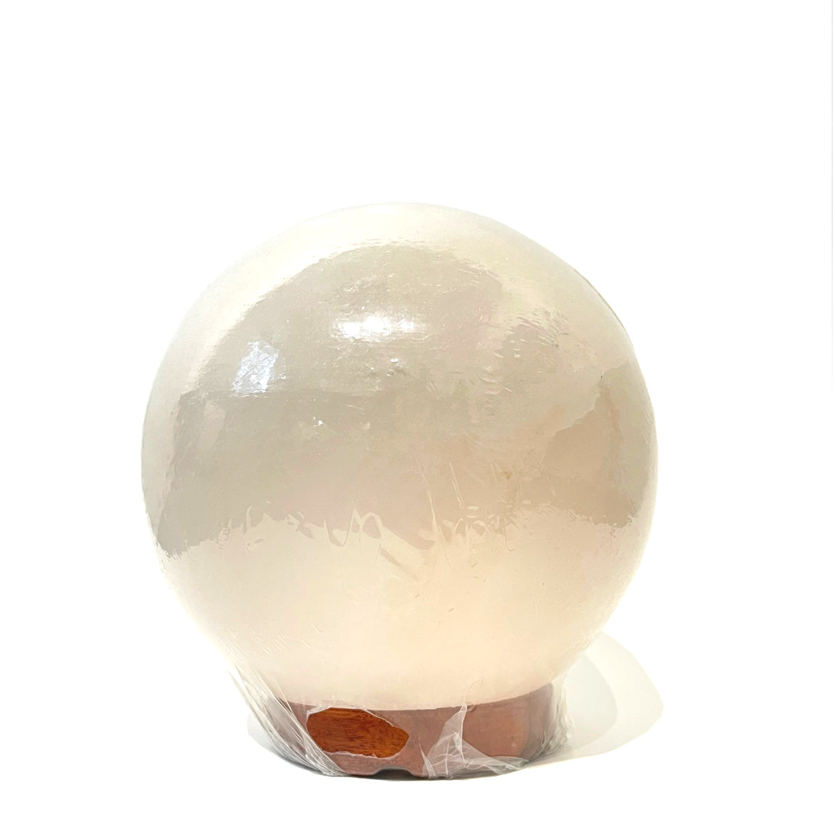 Himalayan White Salt Lamp round shape 4-5kg
