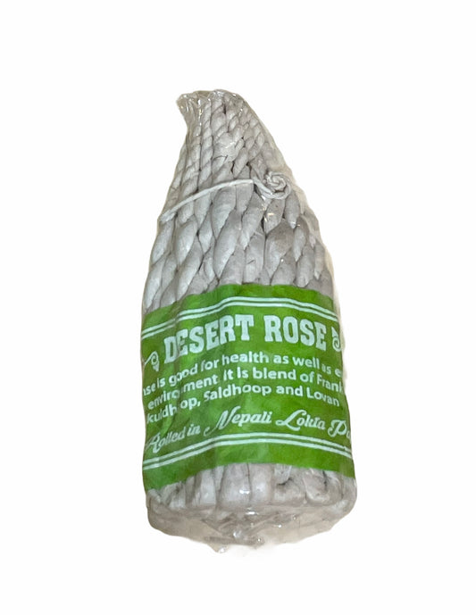 Nepal Lokta Rope Incense Desert Rose