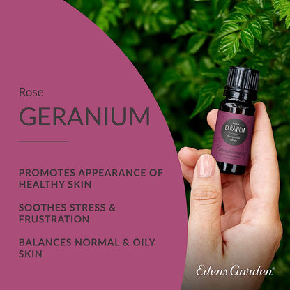 Edens Garden Geranium- Rose Essential Oil 10ml