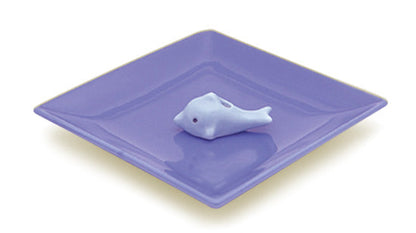日本香堂陶瓷海豚香碟